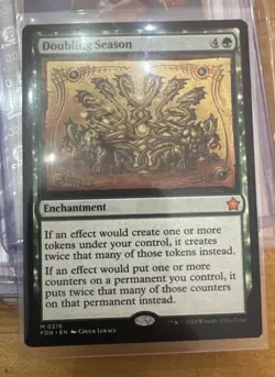 MTG Magic the Gathering Doubling Season CMM! - Image 1