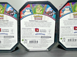 Pokemon Mighty Mysterious Tin 2021 Complete Set Darkrai Mimikyu Snorlax 💎💎💎 - Image 4