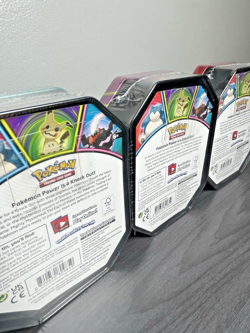 Pokemon Mighty Mysterious Tin 2021 Complete Set Darkrai Mimikyu Snorlax 💎💎💎 - Image 5