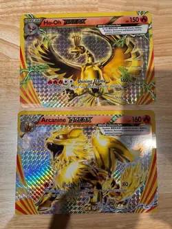 5 card lot Pokemon - 2 BREAK 3 VSTAR Holo Rare JUMBO arcanine ho-oh - Image 2