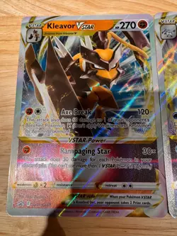 5 card lot Pokemon - 2 BREAK 3 VSTAR Holo Rare JUMBO arcanine ho-oh - Image 5