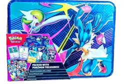 Pokemon 2025 Fall Mega Collector Chest Tin Box - 6 Packs & 3 Foil Cards - Image 1
