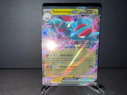 Salamence ex 114 2025 Pokemon Journey Together RR Stamped Promo Card NM+ (a) - Image 1