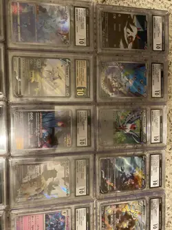 Huge 43 Card CGC Grade Pokemon Card Lot Japanese - Image 2