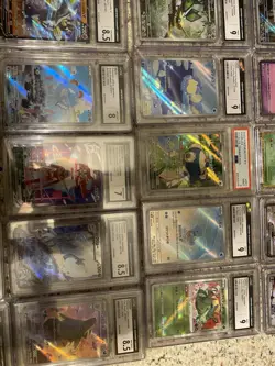 Huge 43 Card CGC Grade Pokemon Card Lot Japanese - Image 5