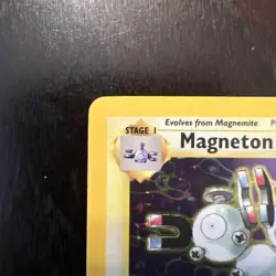 Pokemon TCG Magneton 11/62 1st Edition Fossil Holo Rare LP/NM Condition - Image 2
