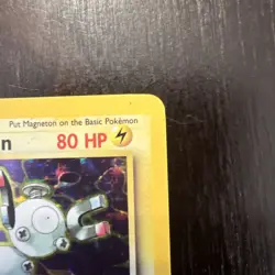 Pokemon TCG Magneton 11/62 1st Edition Fossil Holo Rare LP/NM Condition - Image 3