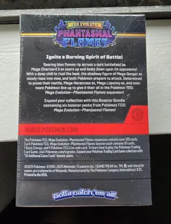 Pokemon TCG: Phantasmal Flames Factory Sealed Booster Bundle Box - Image 2