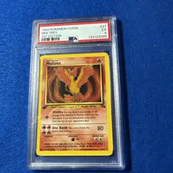 1999 Pokemon Fossil 27 Moltres - PSA 5 EX - Image 1
