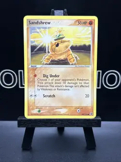 Sandshrew 82/113 Delta Species Pokemon Regular 2005 NM - Image 2