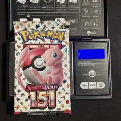 HeavyU 22.66g Pokemon 151 Booster Pack 🔥🔥 Weighed Factory Sealed New SEALED - Image 1