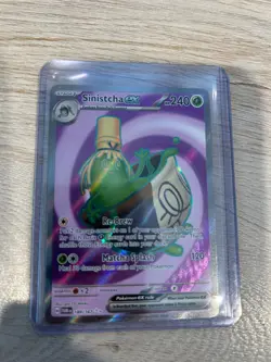 Sinistcha ex - 189/167 Twilight Masquerade Full Art Pokemon - NM/MINT - Image 1
