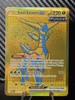 Iron Leaves ex 176/131 Sv: Prismatic Evolutions Holo Pokemon - Image 1