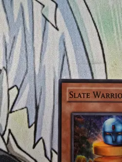 Slate Warrior TFK-EN003 Super Rare Unlimited Edition NM/LP Condition - Image 2