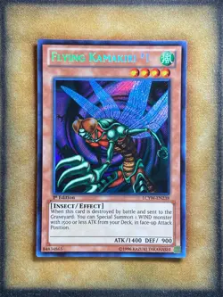Yugioh Flying Kamakiri #1 LCYW-EN238 Secret Rare 1st Ed NM - Image 1