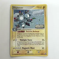 Pokemon Card - Magneton Legend Maker Stamped 22/92 Rare Reverse Holo NM - Image 1