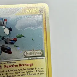 Pokemon Card - Magneton Legend Maker Stamped 22/92 Rare Reverse Holo NM - Image 3