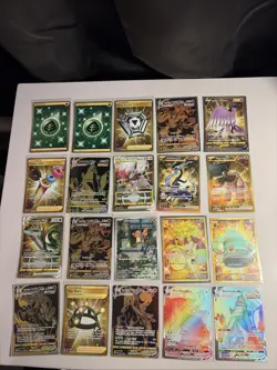 Huge Pokemon Card Golden Secret Rare Lot, Charmander, Secret Rare Full Art - Image 1