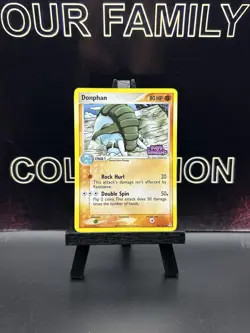Pokemon Card Donphan 40/110 Reverse Holo Ex Holon Phantoms STAMPED - Image 1