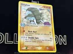 Pokemon Card Donphan 40/110 Reverse Holo Ex Holon Phantoms STAMPED - Image 4