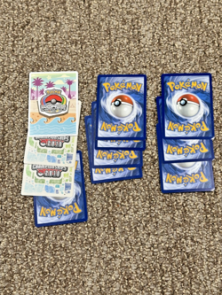 Vintage 1999 Pokemon Burger King 23K Gold Plated Cards x7 Plus Various Lot Cards - Image 5
