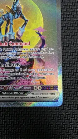 Iron Crown ex 206/162 Special Illustration Rare Temporal Forces Pokemon Card - Image 4