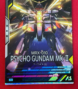 Gundam ARSENAL BASE Card UT04-049(M) PSYCHO GUNDAM Mk-2 Rare BANDAI Japan - Image 4