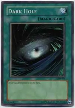 Dark Hole - SDY-022 - Common - Unlimited Edition DMG Yugioh Starter Deck Cards - Image 1