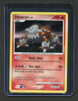 Heatran 1/17 Rare 2008 Pop Series Holo LP Pokemon Card - Image 1