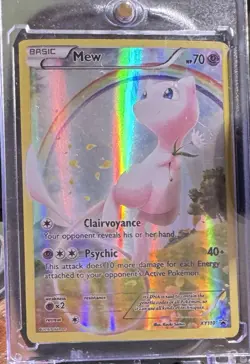 Pokemon Mew XY110 Holo Basic Psychic Card Lot of 3 - English - 2016 - Image 1