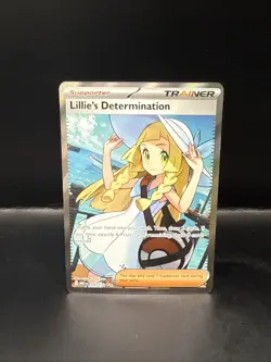 Pokemon TCG Mega Evolution Lillie’s Determination Full Art Trainer Card 169/132 - Image 3