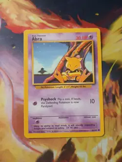 Drowzee 49/102 Gastly 50/102 Abra 43/102 Base Set Pokemon Card - Image 4