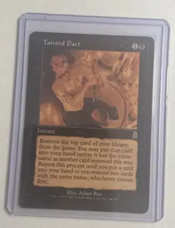 Tainted Pact [Odyssey] Magic MTG Cards MP x1 - Image 1