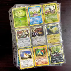 Pokemon Collection Mixed 🔥 PRIME Lot of Cards w/ Binder Pages - Image 1