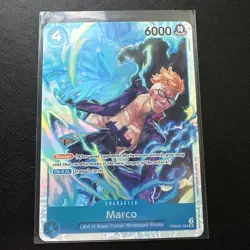 One Piece CCG Marco PRB02-008 Premium Card Collection The Best Vol. 02 NM SR - Image 1