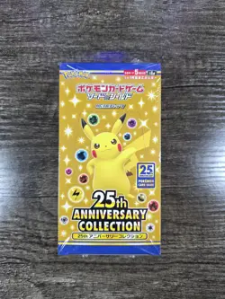 New Pokemon Card Pack 25th Anniversary Collection Box s8a Japanese - Image 1