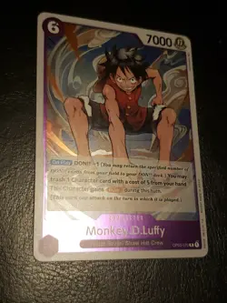 Monkey. D. Luffy OP03-070 R - Holo - One Piece Card Game NM English FREE SHIP 🔥 - Image 2