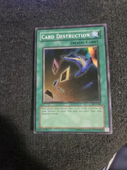 Card Destruction - SDY-042 - Super Rare - Unlimited Edition - Yugioh - Image 1