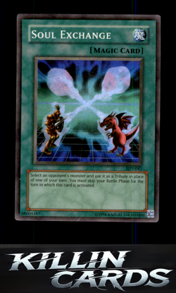 Soul Exchange SDY-041 Super Rare Starter Deck: Yugi YuGiOh Card MP - Image 1