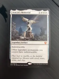 Avacyn's Memorial Commander: Innistrad: Midnight Hunt Regular #31 - Image 1