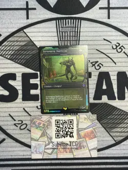 Scrounging Deathclaw [Tarmogoyf] 349 PIP M - Showcase Foil - Image 1