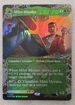 MTG - Miles Morales - SPM - M - Borderless Foil - 211 - Image 1