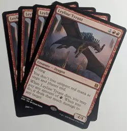 Leyline Tyrant x1 Zendikar Rising Magic the Gathering MTG LP/NM - Image 3