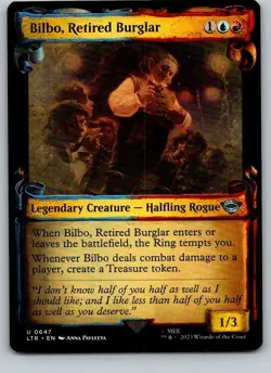 Bilbo, Retired Burglar - SHOWCASE SCROLL - LTR - 647 - MTG - Image 1