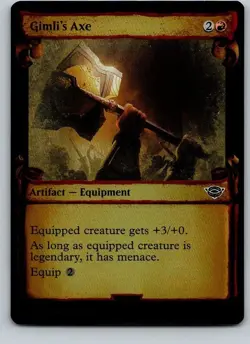 Gimli’s Axe - LTR - FOIL - 581 - MTG - Image 1