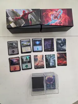 MTG Commander Bundle for 2, 100+ RARES, 100+ FOILS Collector Boxes, Dice+More! - Image 2