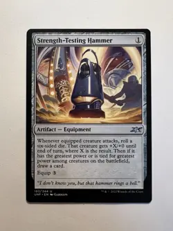 Strength-Testing Hammer - MTG Unfinity - NM - Image 1