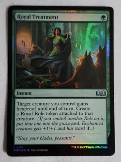 Royal Treatment #183 Wilds of Eldraine Foil Magic the Gathering - Image 1