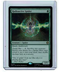 Radioactive Spider - Spiderman - Magic the Gathering - Image 1