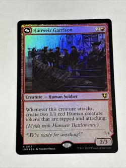 x1 Hanweir Garrison - Foil R MTG Innistrad Remastered M/NM, English - Image 1